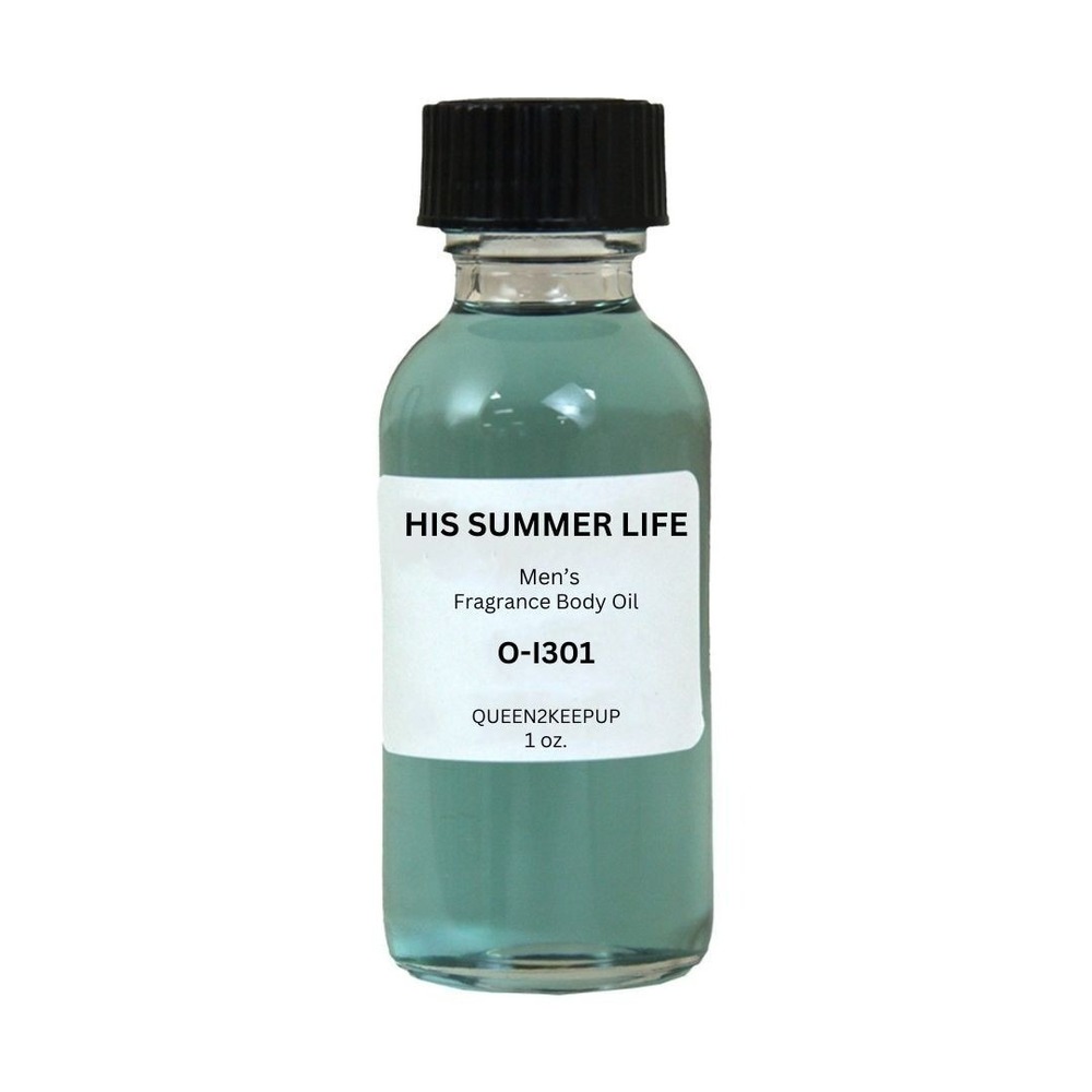 His Summer Life (Men) Body Oil 1 oz Fragrance All Natural Scent